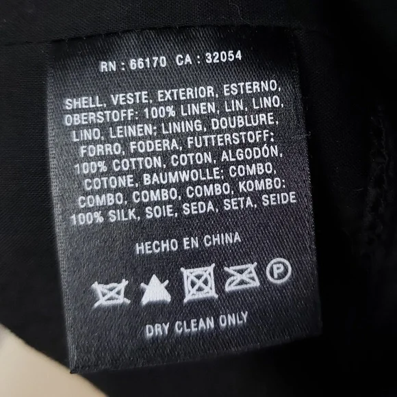 Anthropologie Maeve linen pocketed a line d - Picture 7 of 8